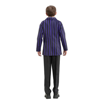 Wednesday© Schuluniform schwarz/violett | Boys Chaks bei Deinparadies.ch