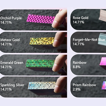 X1 Rainbow Gilding Mystery Box | YUCI-TCC GLOBAL CO. LIMITED-Deinparadies.ch