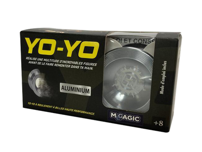 Yoyo Aluminium Pro | silber-Megagic-Deinparadies.ch
