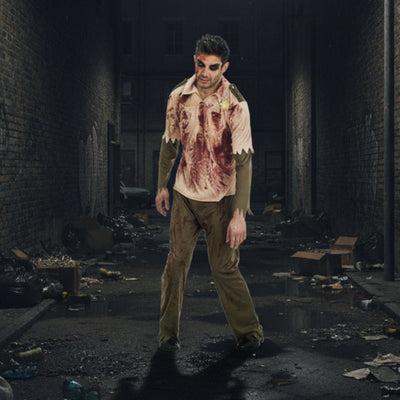 Zombie Sheriff Kostüm Herren-Chaks-Deinparadies.ch