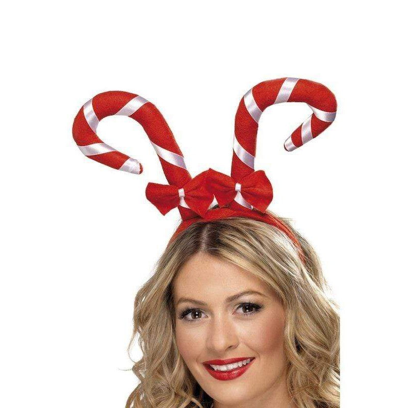 Zuckerstangen Haarreif Weihnachten Smiffys bei Deinparadies.ch
