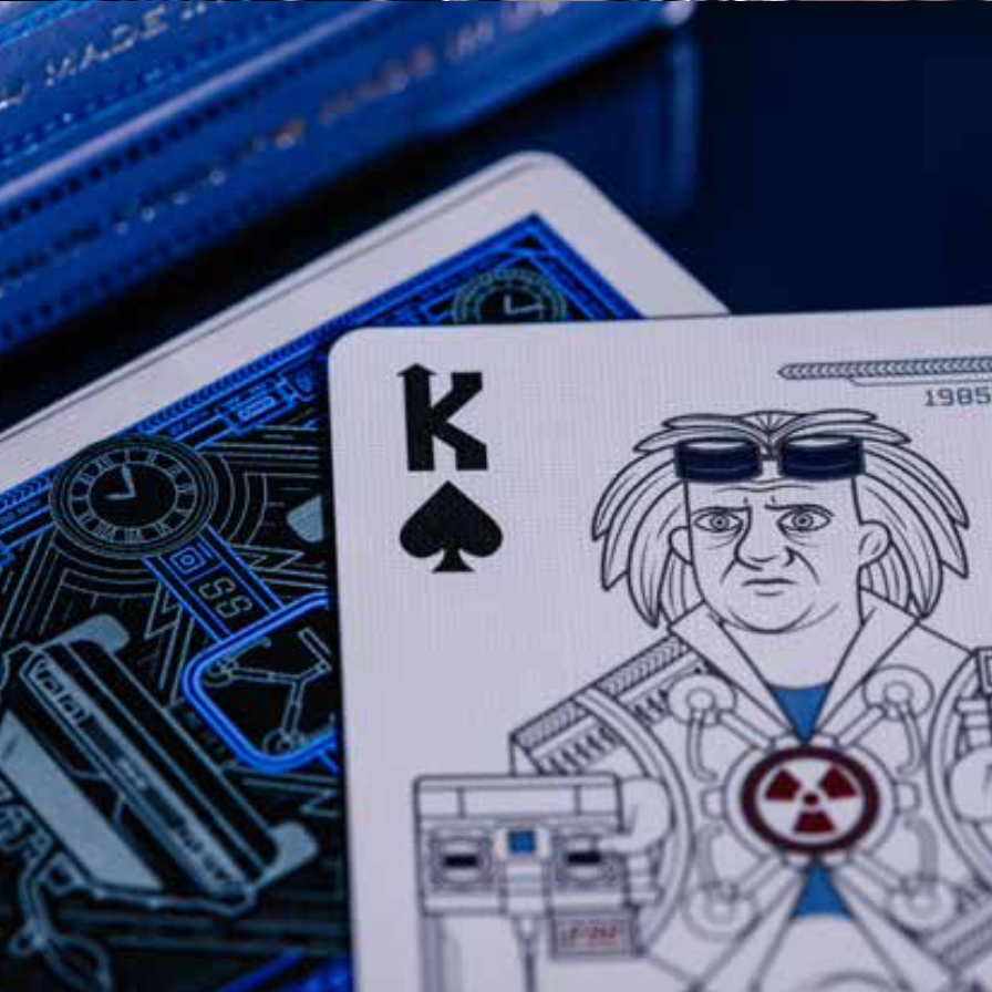Back to the Future Bicycle Playing Cards Bicycle bei Deinparadies.ch