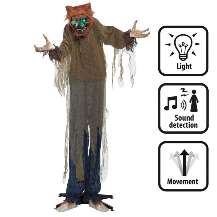 Böser Wolf mit Animation | 180cm Boland bei Deinparadies.ch