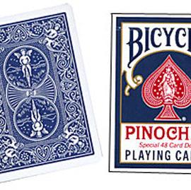 Cards Bicycle Pinochle Poker-size (Blue)
