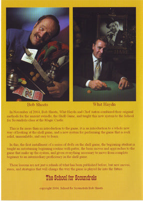 Intro to the Shell Game: Volume One | Bob Sheets and Whit Hadyn
