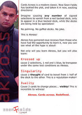 Akross | Sean Fields