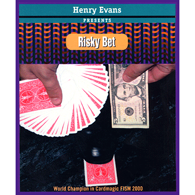 Risky Bet (Red) (US Currency, Gimmick and VCD) | Henry Evans