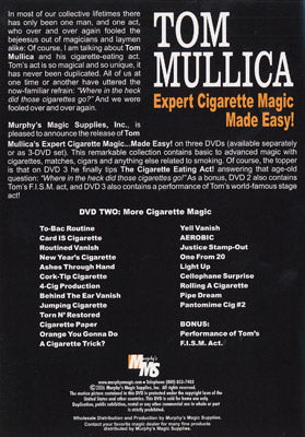 Expert Cigarette Magic Made Easy - Vol.2 | Tom Mullica