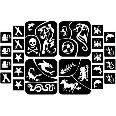 Ybody Glitzertattoo Fun Set | Knaben Ybody bei Deinparadies.ch