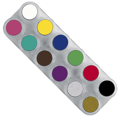Wasser Make-up Palette 12A Grimas bei Deinparadies.ch