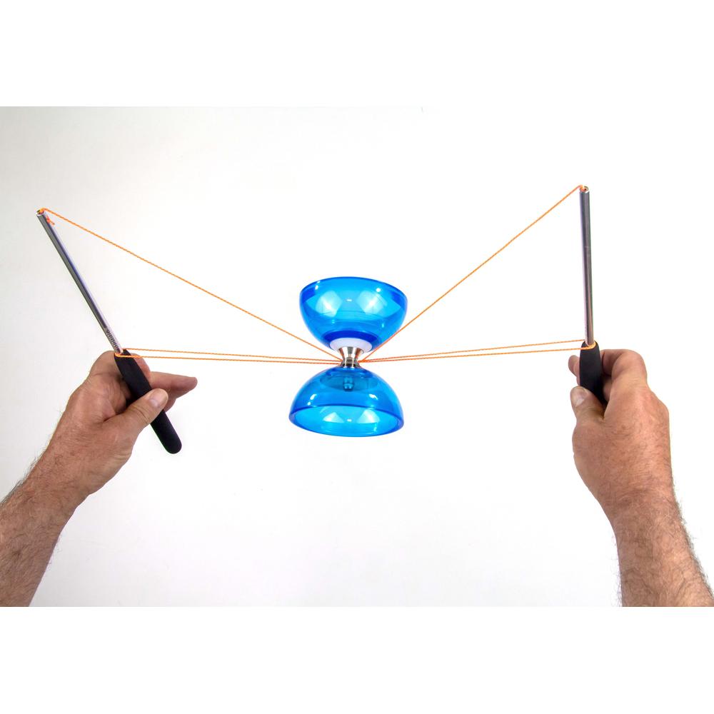 Diabolo Freilauf Cyclone Quartz Set | blau