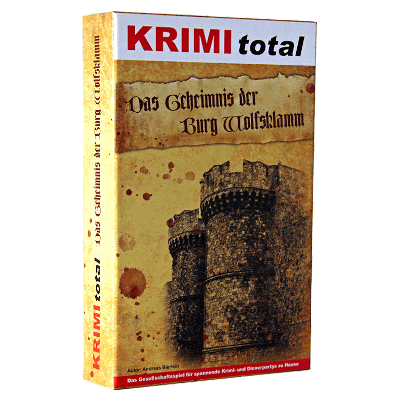 Krimi Total Spielbox: Das Geheimnis der Burg Wolfsklamm Krimi Total bei Deinparadies.ch
