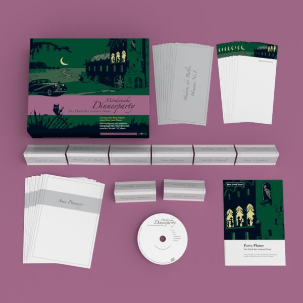 Murderous dinner party: curse of the green lady