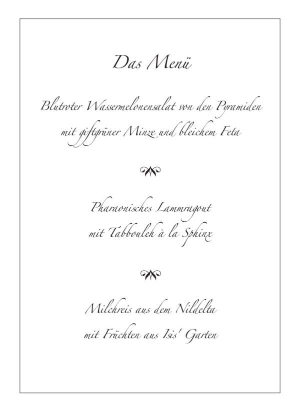 Mörderische Dinnerparty: Fluch des Pharaos