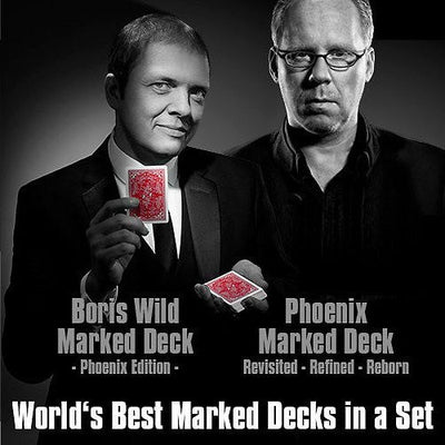 Phoenix Marked Deck Combo | 2 Spiele Card-Shark bei Deinparadies.ch
