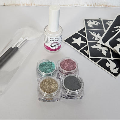 Ybody Glitzertattoo BIO Fun Set | Family