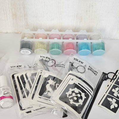 Ybody Glitzertattoo BIO Set | Pro 100
