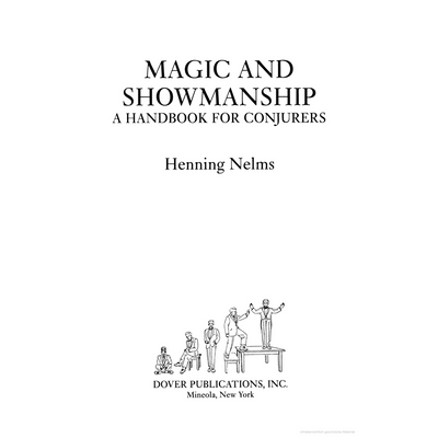 Magic and Showmanship | Henning Nelms