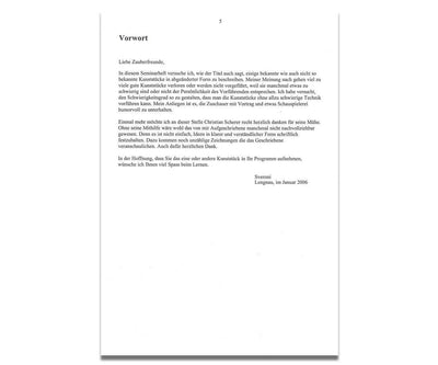 Sveroni Variationen | Seminarheft Sveroni bei Deinparadies.ch