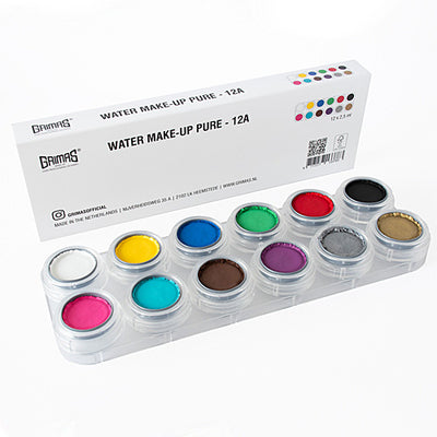 Wasser Make-up Palette 12A Grimas bei Deinparadies.ch