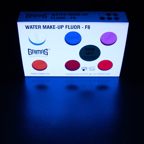 Trucco per l'acqua fluor UV