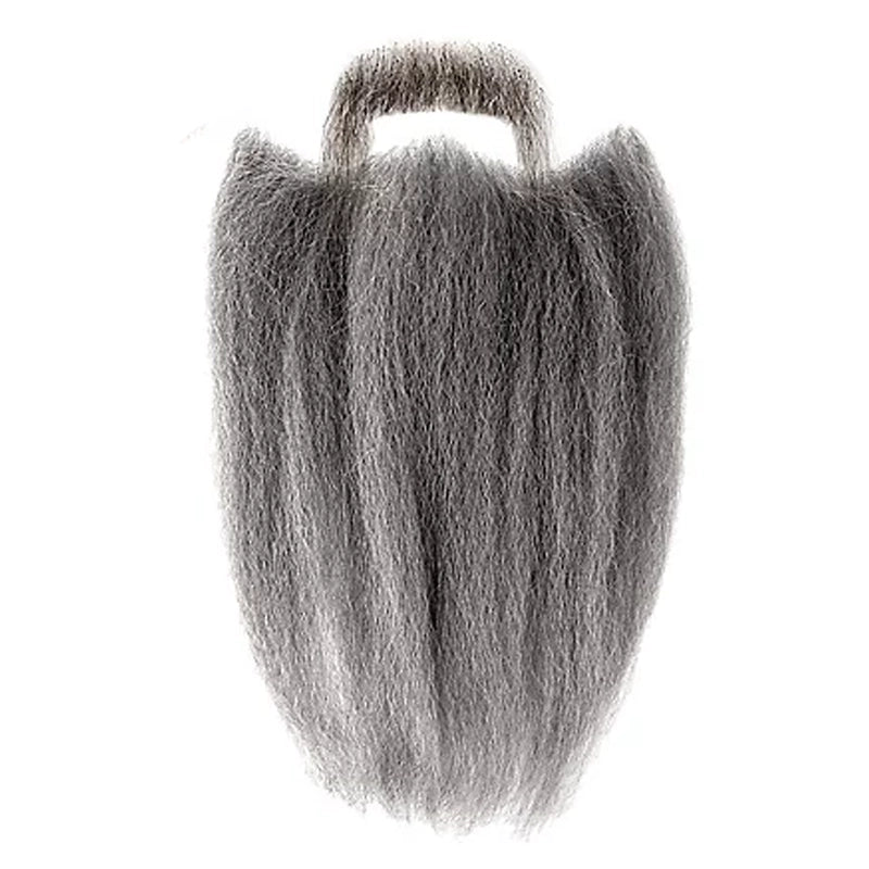 Magician beard combination real hair