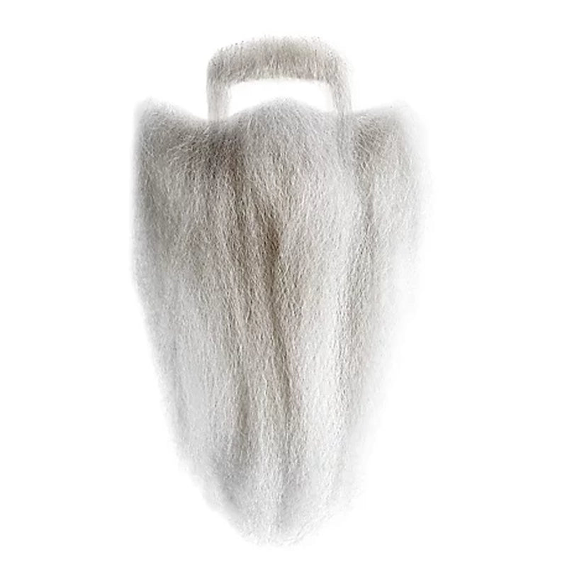 Magician beard combination real hair
