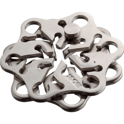 Huzzle Cast Puzzle Snow | Level 2 Cast Puzzles bei Deinparadies.ch