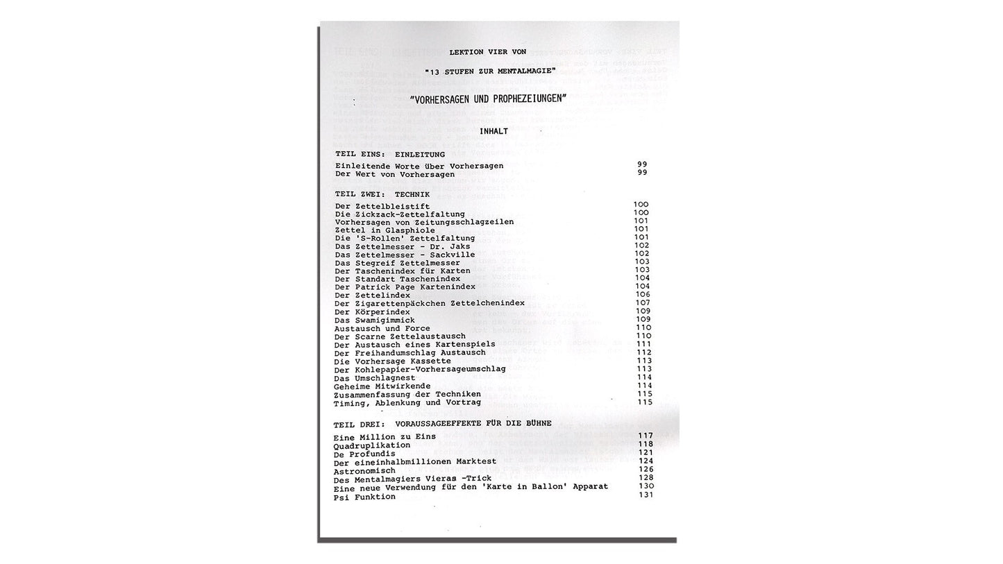 13 Stufen der Mentalmagie von Corinda Rudolf Braunmüller bei Deinparadies.ch