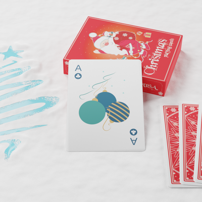 Christmas Playing Cards | Natalia Silvia Penguin Magic bei Deinparadies.ch