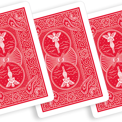 Bicycle Playing Cards 809 Mandolin Red by USPCC Bicycle bei Deinparadies.ch