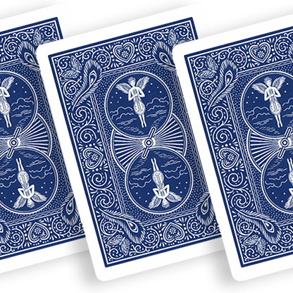 Bicycle Playing Cards 809 Mandolin Blue by USPCC Bicycle bei Deinparadies.ch