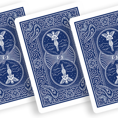 Bicycle Playing Cards 809 Mandolin Blue by USPCC Bicycle bei Deinparadies.ch