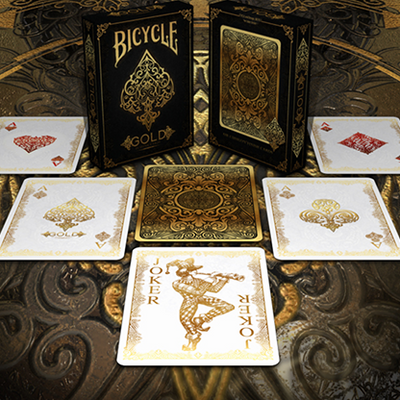 Bicycle Gold Deck by US Playing Cards Bicycle bei Deinparadies.ch