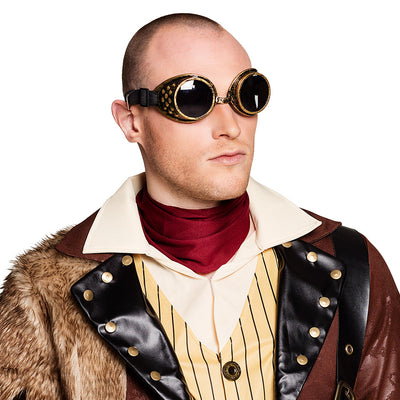 Steampunk Piloten-Brille Chaks bei Deinparadies.ch