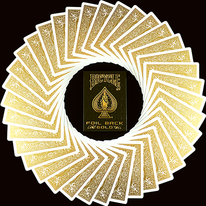 Bicycle MetalLuxe Playing Cards | Gold Bicycle bei Deinparadies.ch