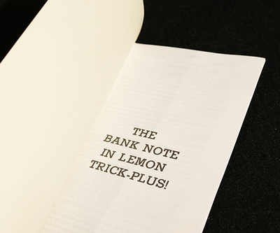 The Bank Note in Lemon Trick Ed Meredith bei Deinparadies.ch
