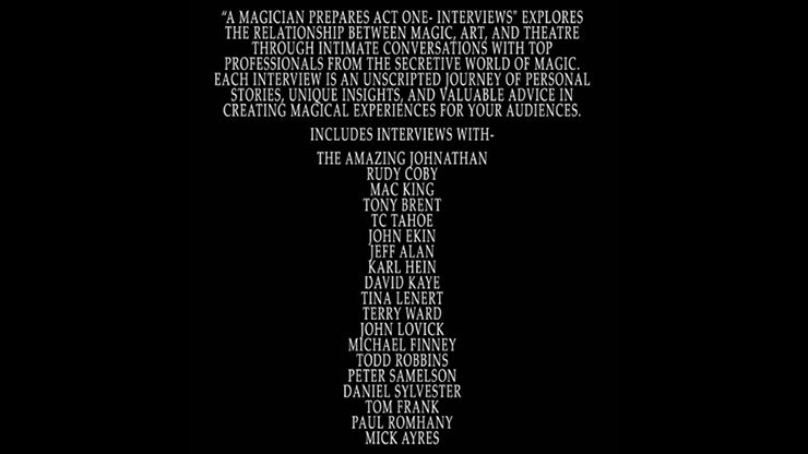 A Magician Prepares: Act One - Interviews by Joshua Stenkamp and Jason Wethington - ebook Black Jacket Entertainment Company LLC bei Deinparadies.ch
