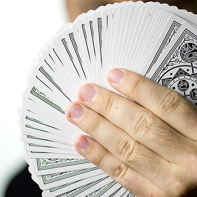 White Tally-Ho (Fan Back) Playing Cards Penguin Magic bei Deinparadies.ch