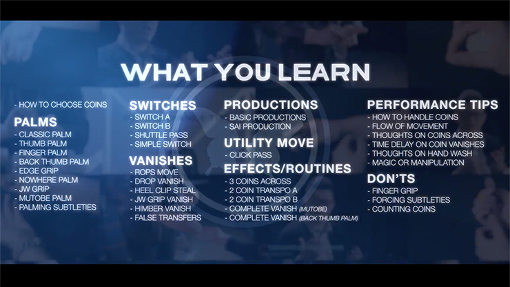 How to do Coin Magic by Zee SansMinds Productionz bei Deinparadies.ch