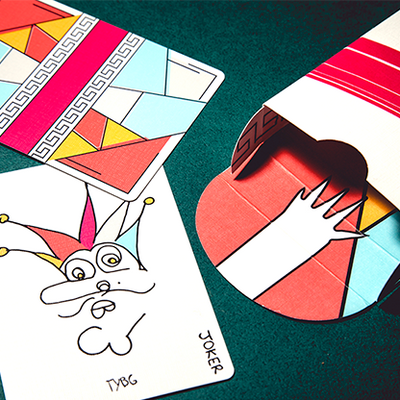 Red Stripe Playing Cards Hanson Chien bei Deinparadies.ch