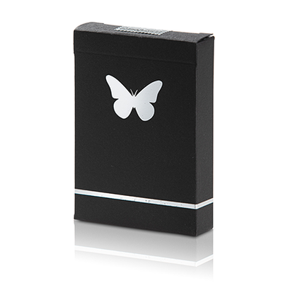 Limited Edition Butterfly Playing Cards (Black and Silver) by Ondrej Psenicka Deinparadies.ch bei Deinparadies.ch