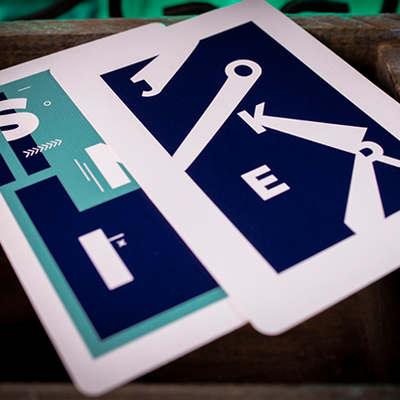 Sinis (Turquoise) Playing Cards by Marc Ventosa Murphy's Magic bei Deinparadies.ch