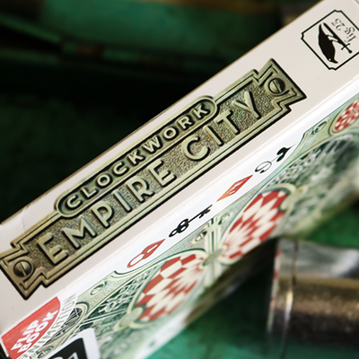 Clockwork Empire Playing Cards by fig.23 stephenbrandt bei Deinparadies.ch