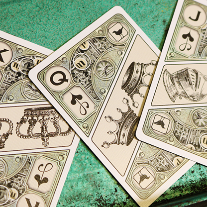 Clockwork Empire Playing Cards by fig.23 stephenbrandt bei Deinparadies.ch