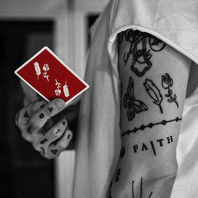 Private Reserve Remedies Playing Cards Black Roses Playing Cards bei Deinparadies.ch