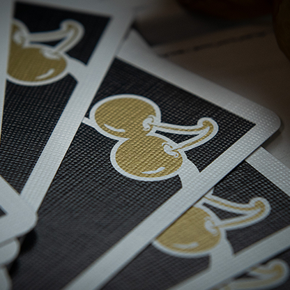 Limited Edition Cherry Casino (Monte Carlo Black and Gold) Numbered Seals Playing Cards by Pure Imagination Projects Murphy's Magic bei Deinparadies.ch