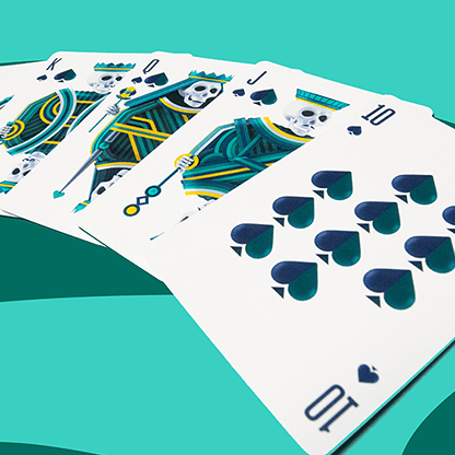 Play Dead V2 Playing Cards by Riffle Shuffle Riffle Shuffle bei Deinparadies.ch