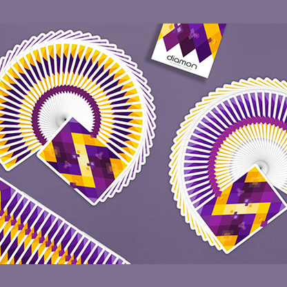Diamon Playing Cards N°14 Purple Deinparadies.ch bei Deinparadies.ch