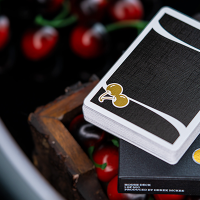 Cherry Casino House Deck (Monte Carlo Black and Gold) Playing Cards by Pure Imagination Projects Murphy's Magic bei Deinparadies.ch